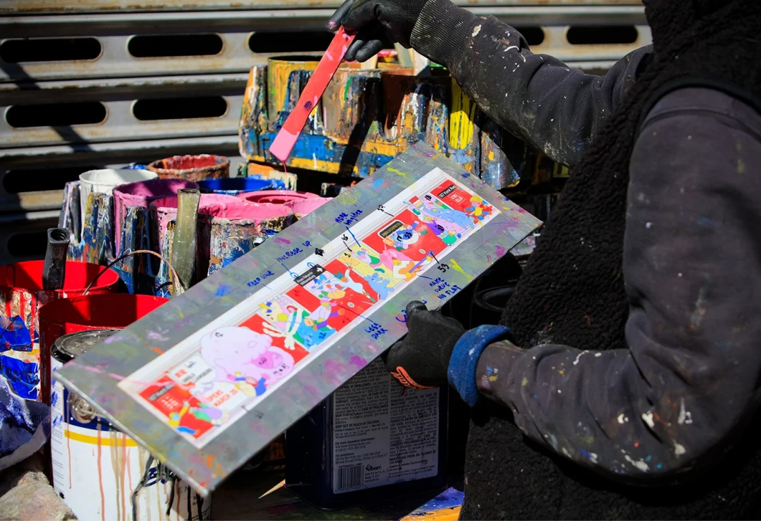 UNIQLO Williamsburg (Opening 3/20/2026)Mural Hiroshi Masuda